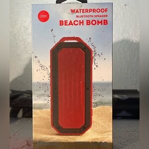 Ijiy Beach Bomb Ip66 Waterproof Portable Bluetooth Speaker Red